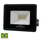 Blumenau refletor led 10w 3000k bivolt tech