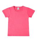 Blusa Básica Infantil Feminina Rovitex Kids Rosa