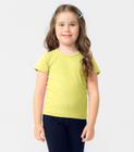 Blusa Básica Infantil Feminina Rovitex Kids Verde