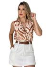 Blusa Blusinha Body Feminino Com Bojo Alcinha Verão