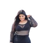 Blusa Brilho Body Lurex Plus Size G1 Tamanho Grande Bt2