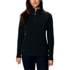 Blusa Columbia Fleece Glacial IV 1/2 Zip Feminina Preto