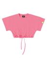 Blusa Cropped Básica Infantil Gloss