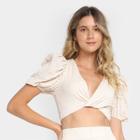 Blusa Cropped Colcci Feminina