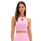 Blusa Cropped Easy Lança Perfume Front Pr25 Rosa Feminino