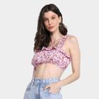 Blusa Danyblu Cropped Floral