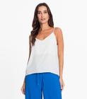 Blusa de Alça Feminina Endless Off White