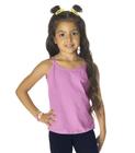 Blusa De Alça Infantil Feminina Rovitex Kids Rosa