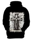 Blusa de Frio da Cruz de Jesus Igreja Fé 20