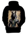 Blusa de Frio Deus Egípcio Anubis Mortos 4