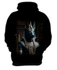 Blusa de Frio Deus Egípcio Anubis Mortos 7