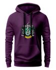 Blusa de Frio Estampada Harry Potter Slytherin Sonserina Casaco Moletom