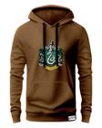 Blusa de Frio Estampada Harry Potter Slytherin Sonserina Casaco Moletom