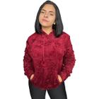 Blusa De Frio Feminina Fechada Pelinho Casaco Felpudo Insta