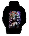 Blusa de Frio La Catrina Mexicana Dama Esqueleto 16