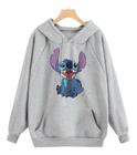 Blusa De Frio Lillo E Stitch Careta Animado Unissex Casaco