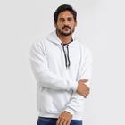 Blusa De Frio Masculino Canguru Moletom Liso