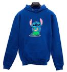 Blusa De Frio Moletom Confortável Lilo Stitch Havaiano