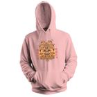 Blusa de Frio Moletom flanelado com Capuz Estampa Digital Unissex Envio Imediato Máscara com Cabeça de Cobras