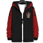 Blusa De Frio Moletom Vermelho Masculino E Feminino Personagem Harry Potter Casa Grifinória