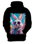 Blusa de Frio Páscoa Coelhinho Traços Vaporwave 3