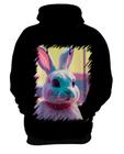 Blusa de Frio Páscoa Coelhinho Traços Vaporwave 7