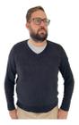 Blusa De Frio Suéter Masculino Lã Tricot Malha Grossa Casual