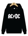 Blusa de Moletom Canguru AC DC Banda Rock