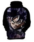 Blusa de Moletom Capuz Canguru Anime Dragon Ball Goku Black 10_x000D_