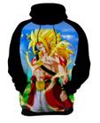 Blusa de Moletom Capuz Canguru Anime Dragon Ball Super Hero 10_x000D_