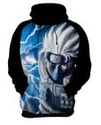 Blusa de Moletom Capuz Canguru Anime Naruto Kakashi 3_x000D_