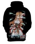 Blusa de Moletom Capuz Canguru Anime Sword Art Online 13_x000D_