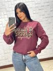 Blusa de Moletom Feminina