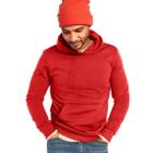 Blusa de Moletom Masculina Com Capuz Blusa de Frio Slim Fitness Fashion