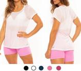 Blusa DiPaula Basic Fitness Academia Esportiva Feminino Adulto - Ref 110762