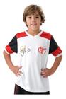 Blusa Do Flamengo Infantil Retrô Zico Oficial Braziline