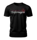 Blusa Enfermagem ECG 100% Algodão Fio 30.1 Penteado Unissex