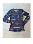 Blusa estampada estilo glitch puramania