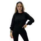 Blusa Facinelli de Lã Tricot Manga Longa