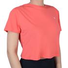 Blusa Feminina Alto Giro Cropped Porus Coral Hot - 223270