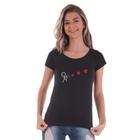 Blusa Feminina Baby Look Gospel Estampada T-shirt Academia