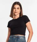 Blusa feminina básica e com nó rovitex