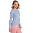 Blusa Feminina Cacharrel Canelada Lisa Moda Tricot