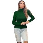 Blusa Feminina Cacharrel Gola Alta Inverno Com Elastano