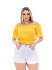 Blusa Feminina Ciganinha Ombro a Ombro Premium Tendência