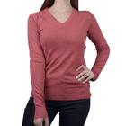 Blusa Feminina City Lady by Mooncity Tricot Plus Size Vermelho - 658059