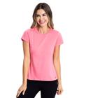 Blusa Feminina Cotton Leve Básica Rovitex Rosa