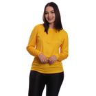 Blusa Feminina Dry Academia Camiseta Camisa Térmica Segunda Pele Esporte Manga Longa Praia Proteção Solar UV - Via Basic