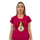 Blusa feminina estampa Nossa Senhora de Fatima camiseta T-shirt