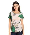 Blusa Feminina Estampada Rovitex Verde